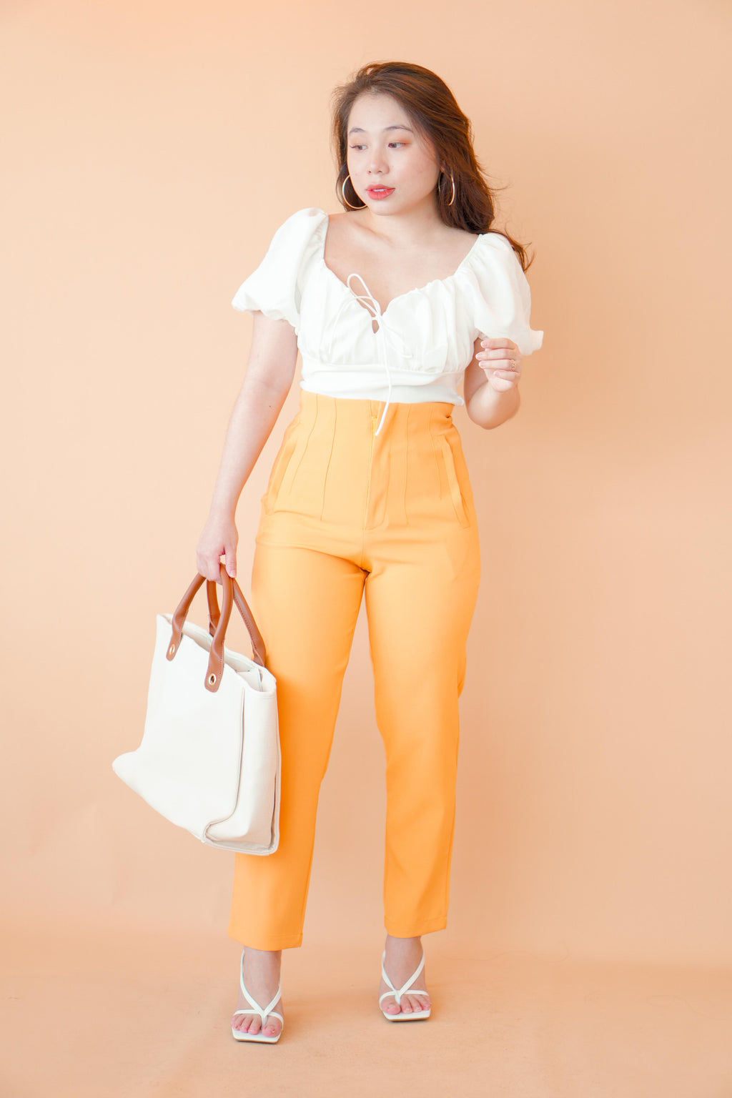 Delphine Pants in Yellow