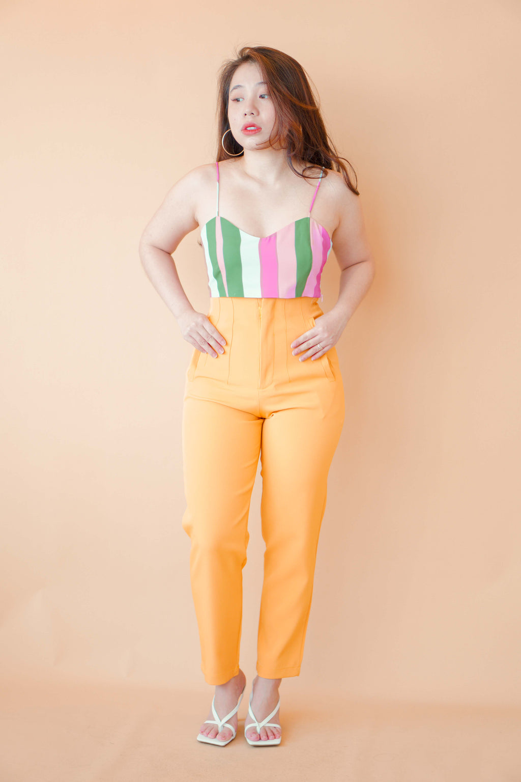 Delphine Pants in Yellow