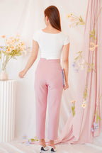 Delphine Pants in Pink