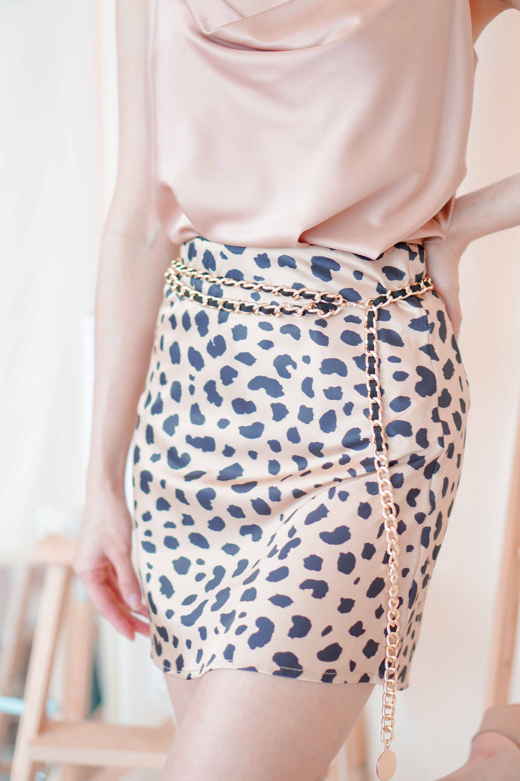 Black Chain Belt