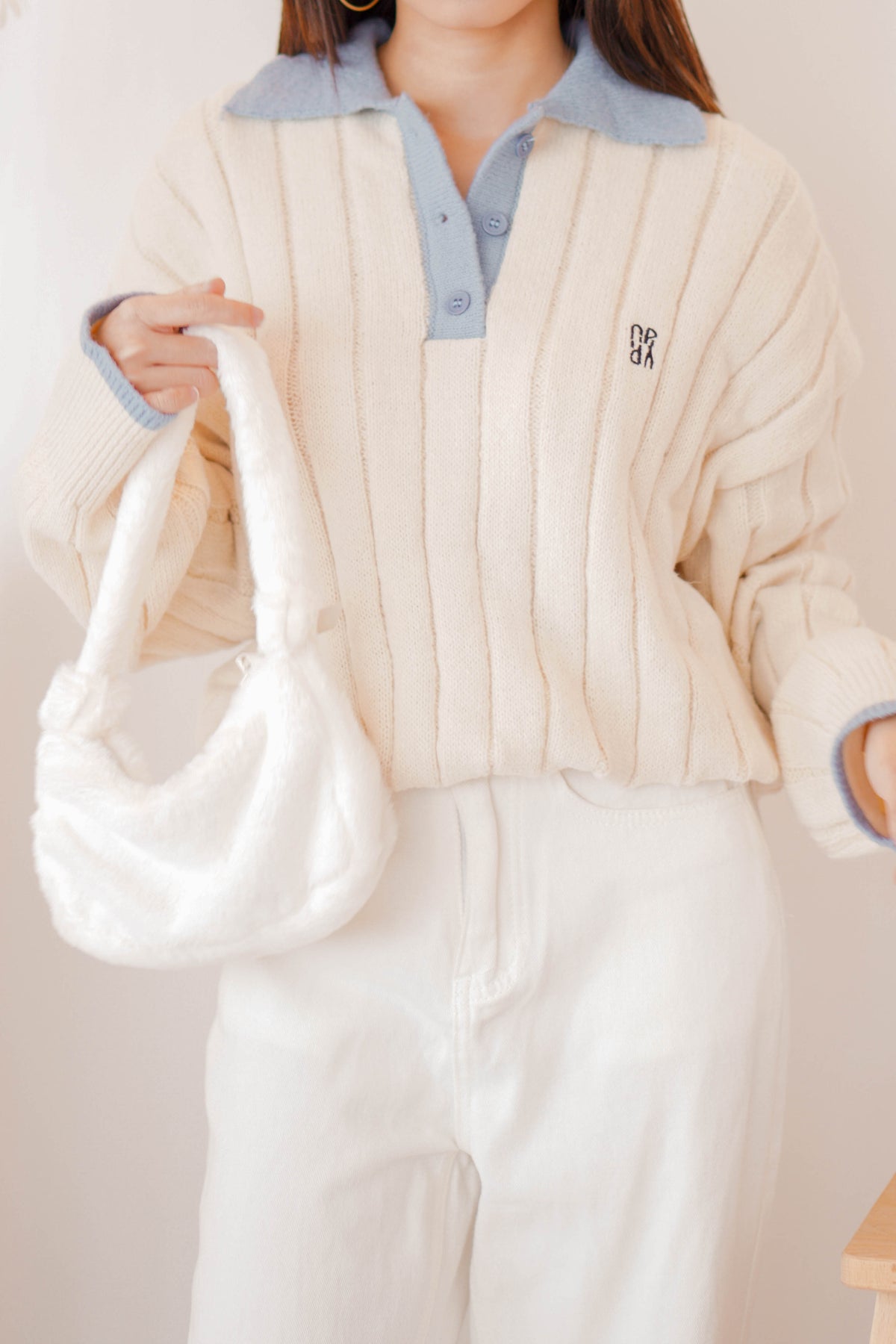 Furry Puff Shoulder Bag