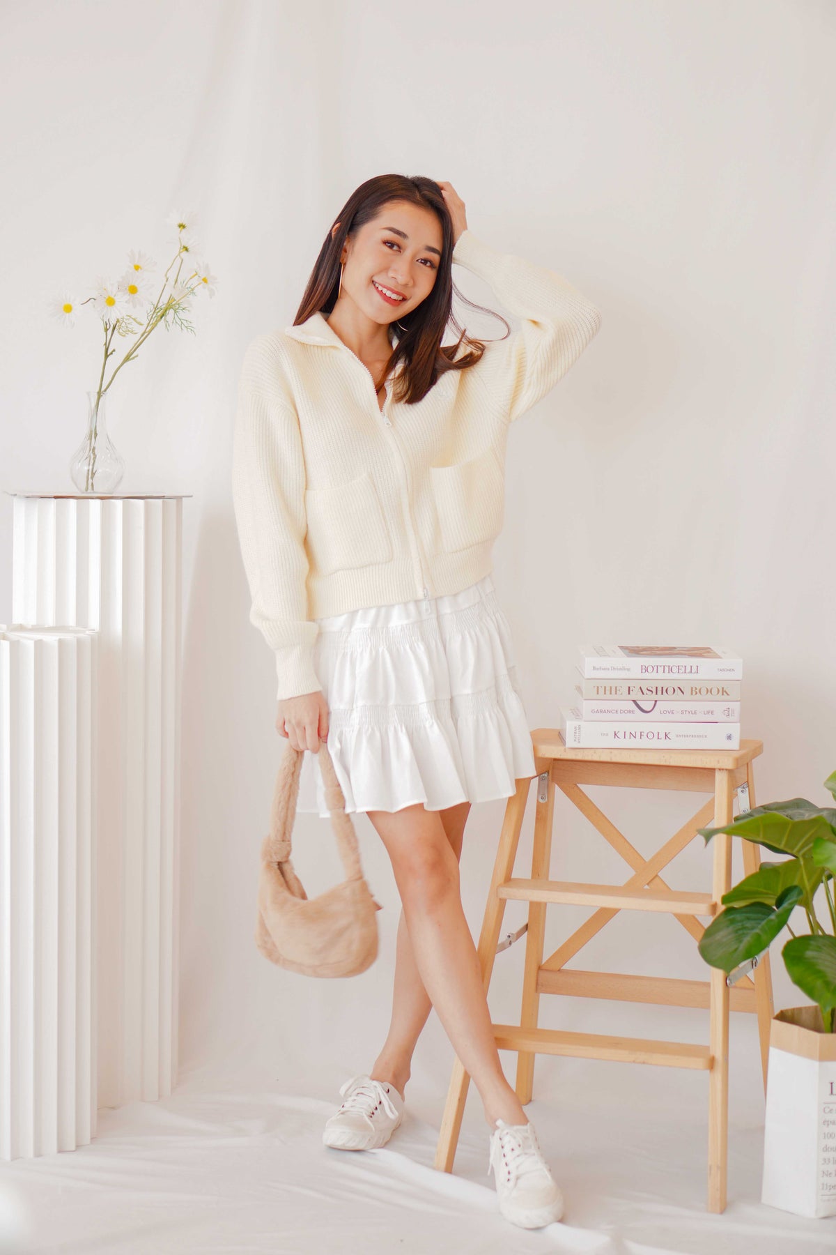 Furry Puff Shoulder Bag