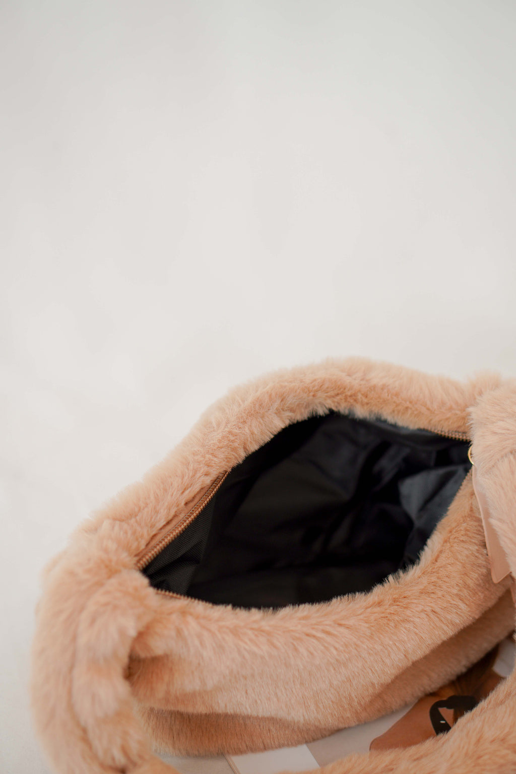 Furry Puff Shoulder Bag