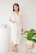 Knit Throwover in Cream
