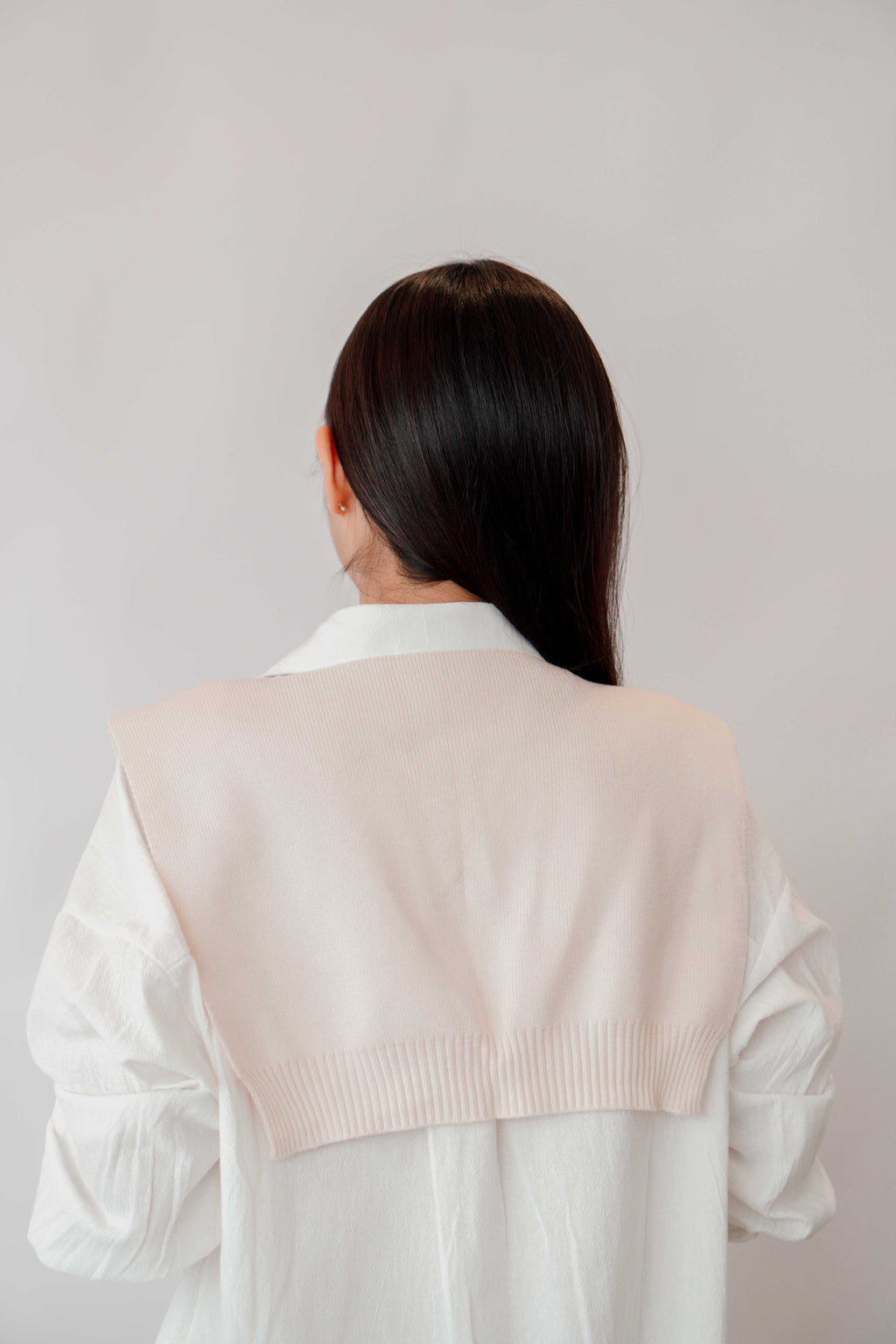 Knit Throwover in Cream