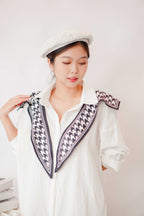 Throwover in Houndstooth
