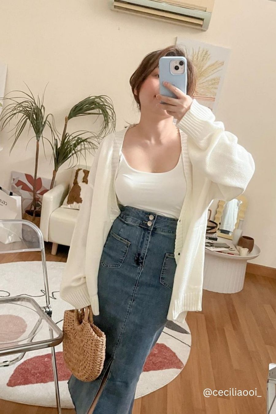 (BACKORDER) White Cloud Cardigan in Cream