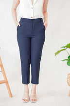 Houston Cropped Pants in Dark Blue