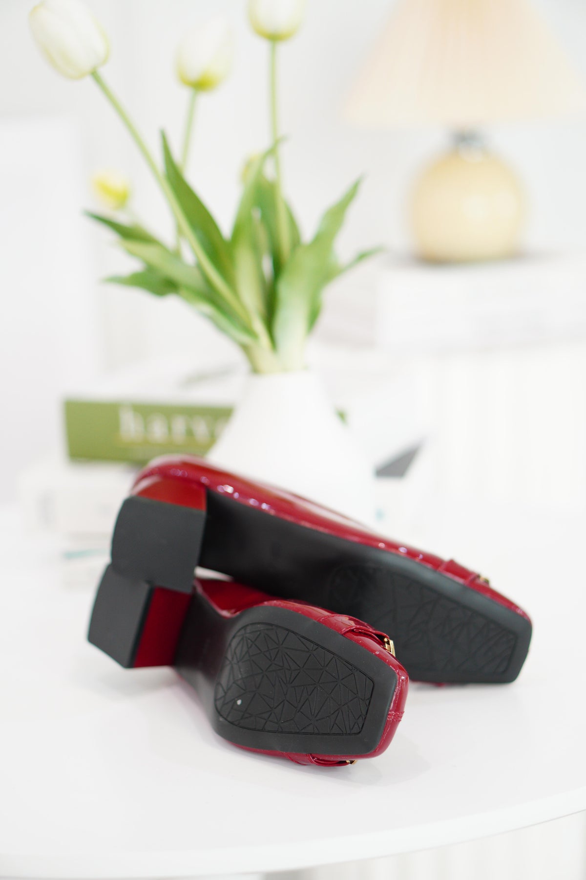 Merlota Heels in Red