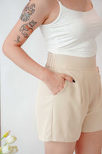 Everyday Shorts by Bash in Beige