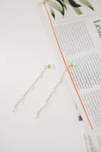 Pearl Long Earrings