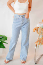 Rodeo Wide Legged Jeans in Blue
