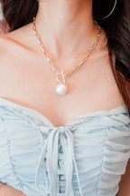 All White Pearl Necklace