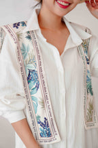Throwover in Tropical Floral