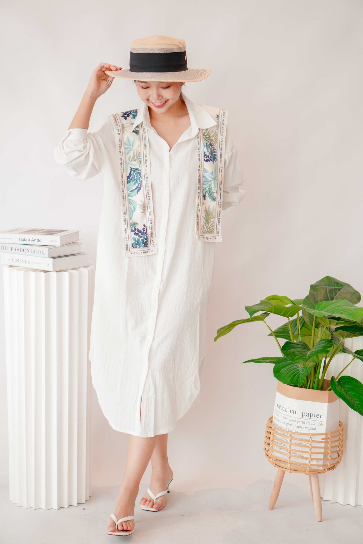 Throwover in Tropical Floral