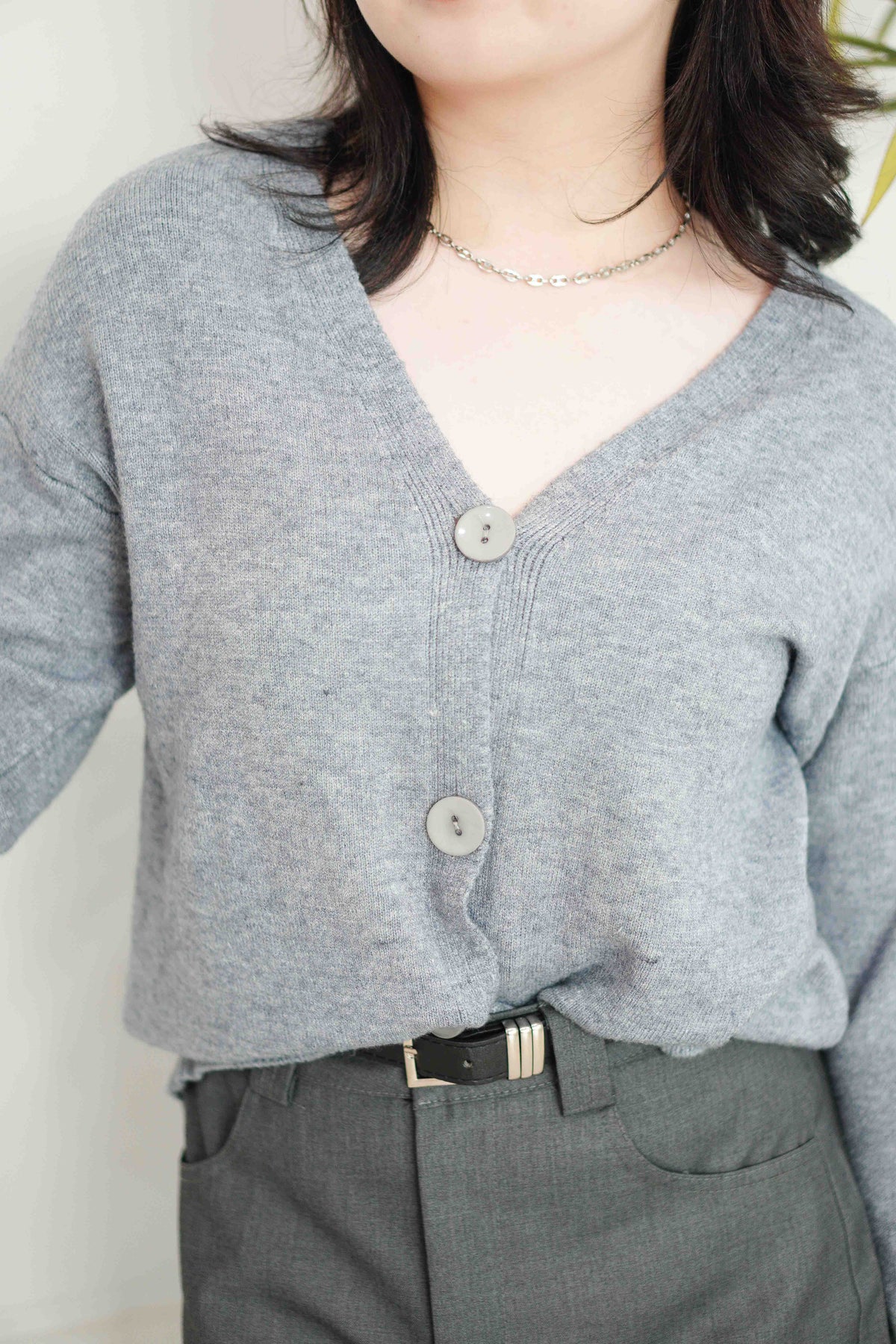 Rivo Cardigan in Dark Grey
