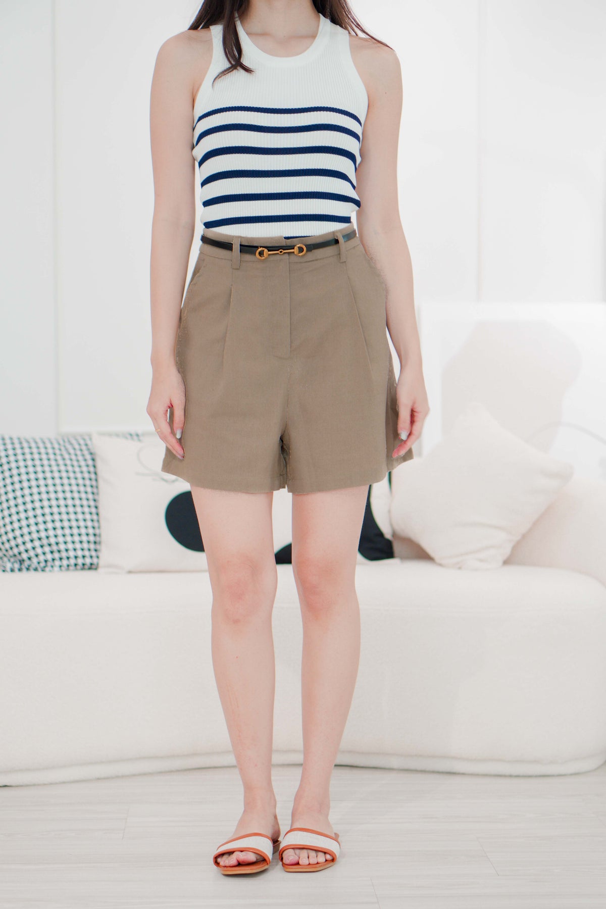 Morroco Vacay Linen Vest Set