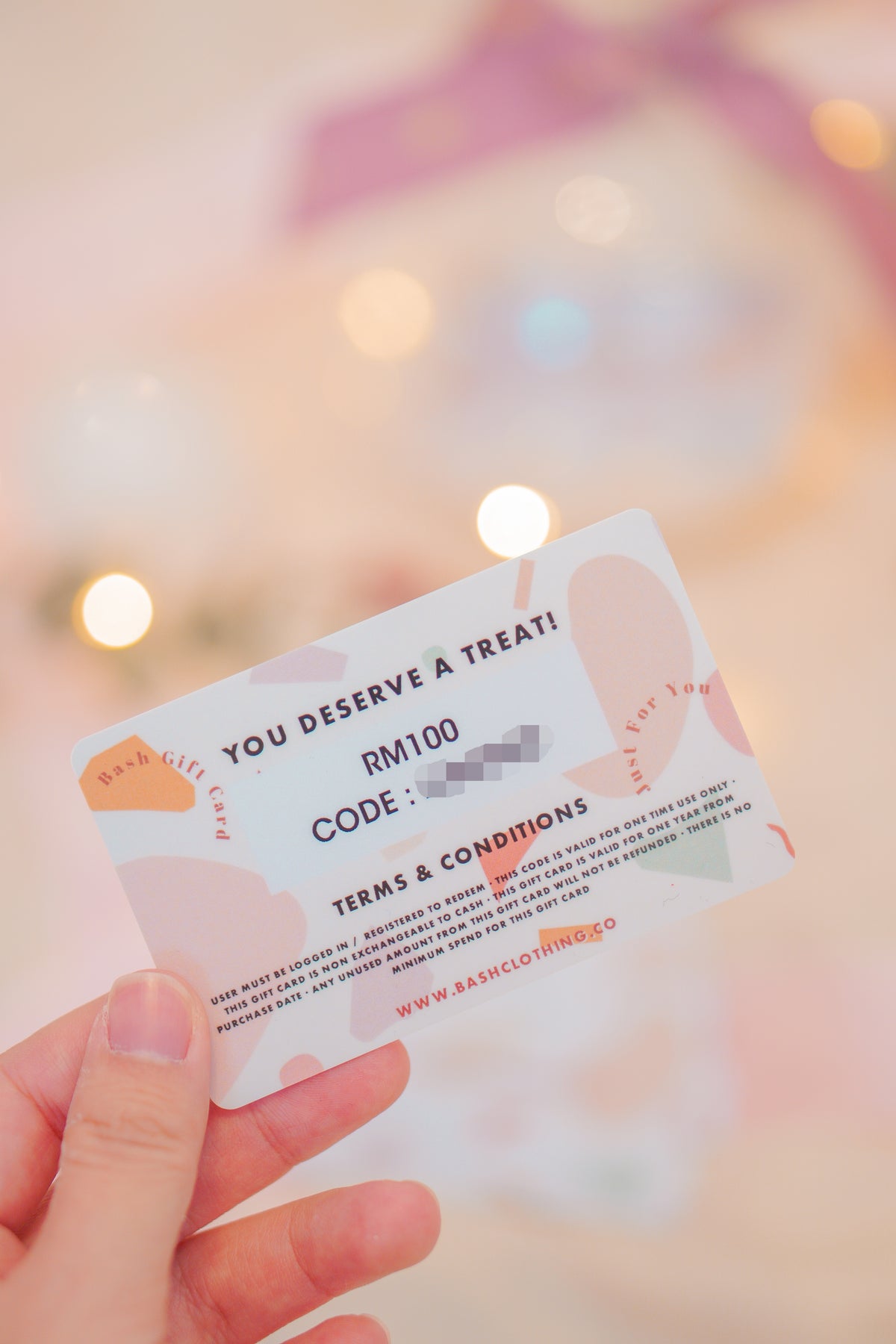 Bash Physical Gift Card
