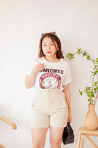 Delphini Shorts in Cream