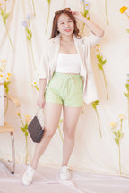Keep it Casual Lounge Shorts in Green