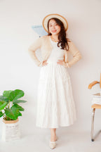 Days Like Sunday Layered Skirt in White