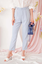 Mel Cropped Pants in Blue