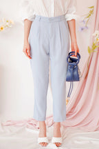 Mel Cropped Pants in Blue