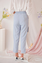 Mel Cropped Pants in Blue