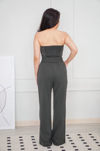[+10cm] The Staple Pants by Bash in Dust Grey