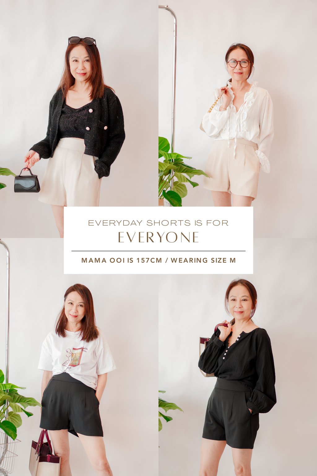 Everyday Shorts by Bash in Black