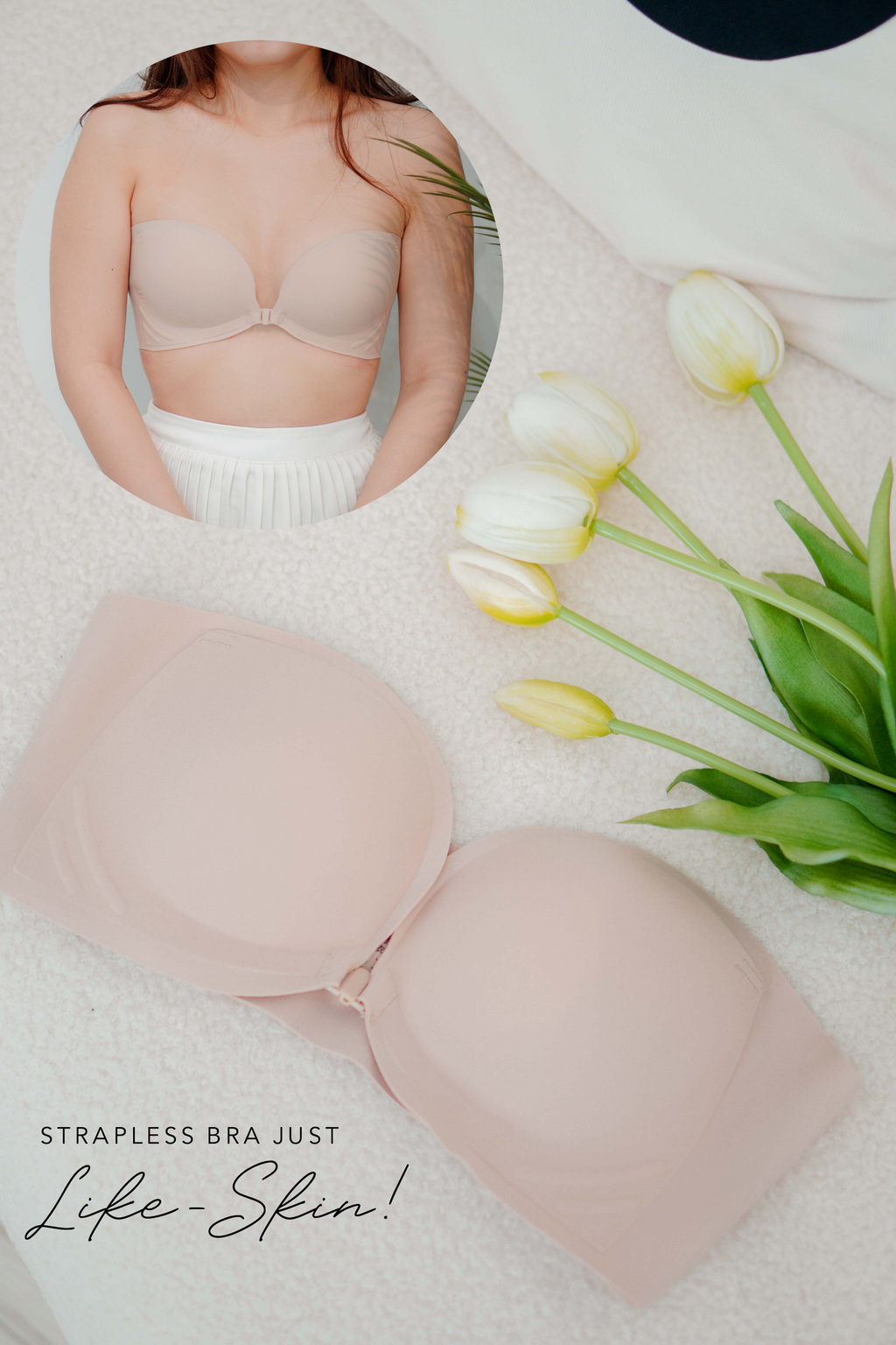 Like Skin Seamless Strapless Bra