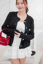 Kris Knit Jacket in Black