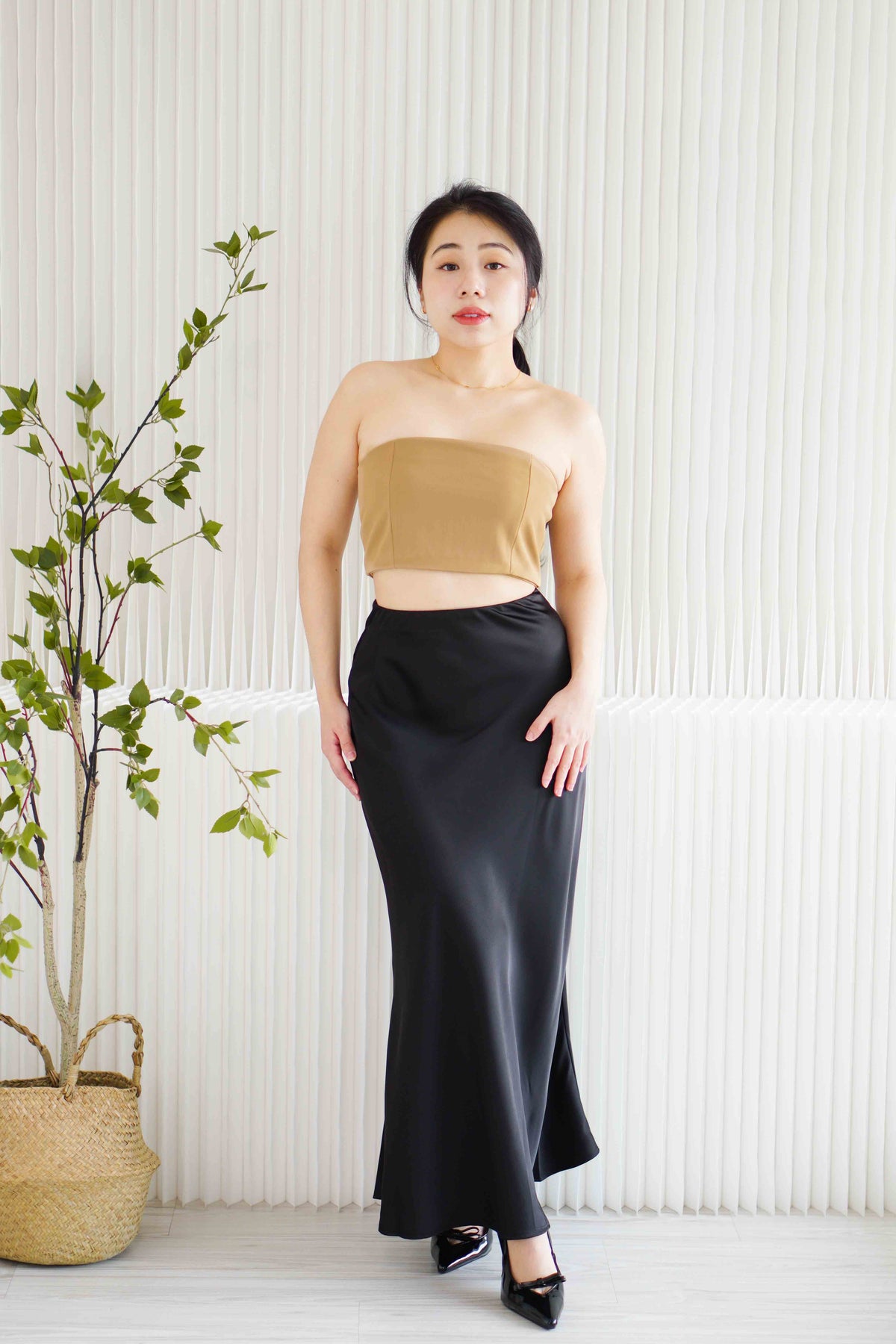 The Staple Top by Bash in Biscoff