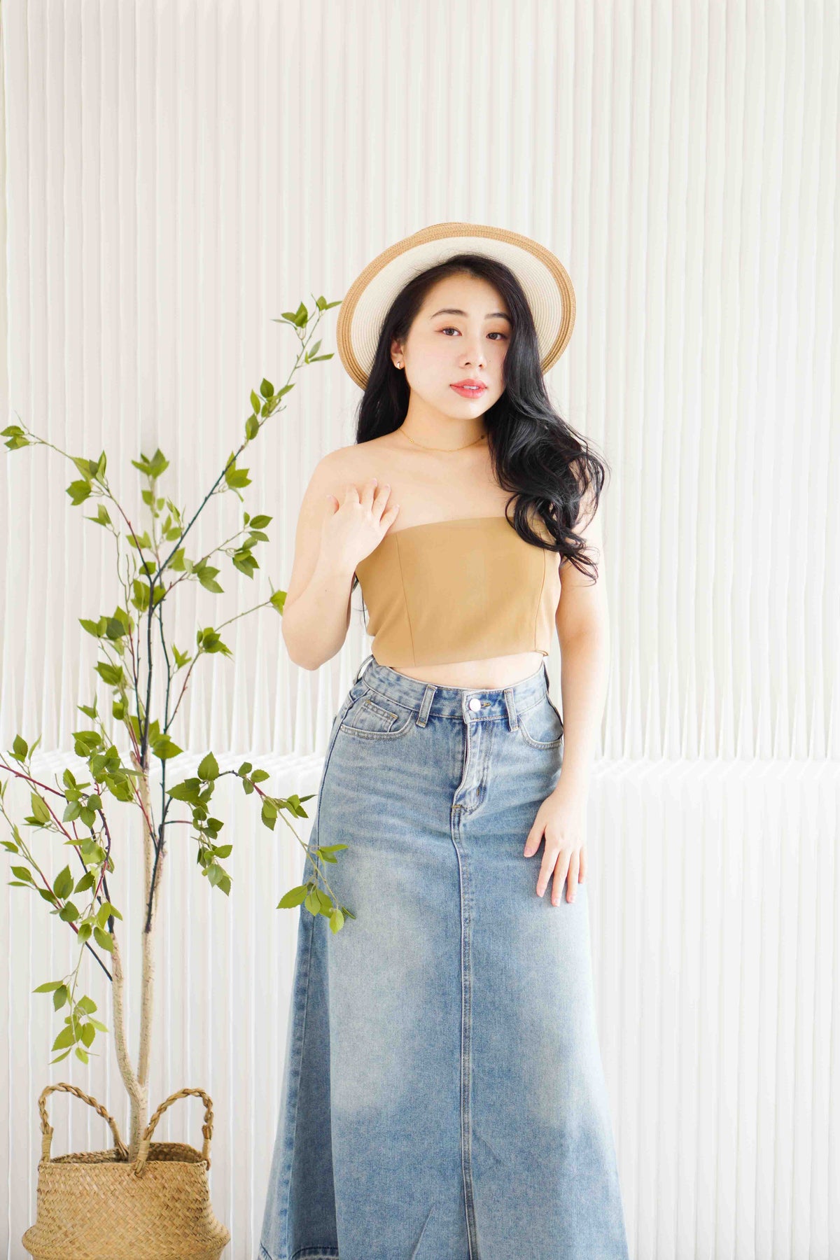 The Staple Top by Bash in Biscoff