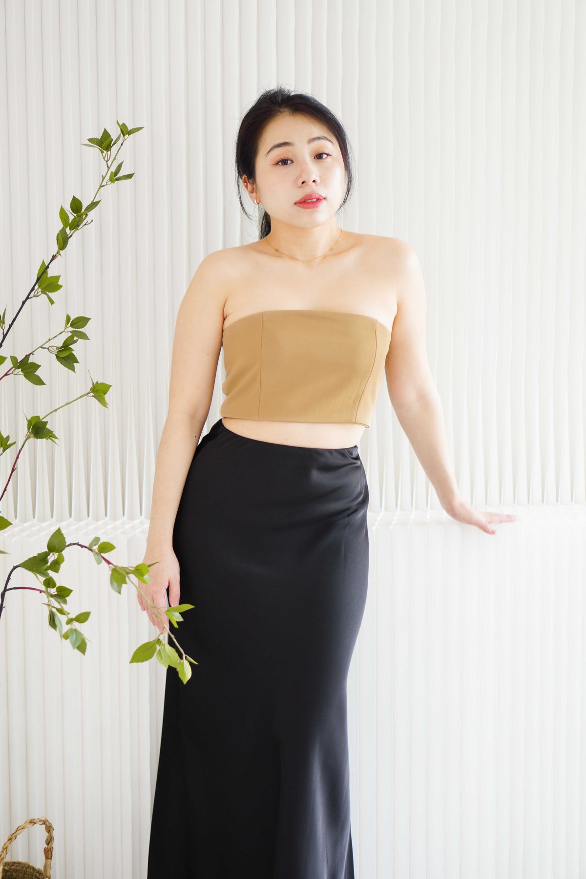 The Staple Top by Bash in Biscoff