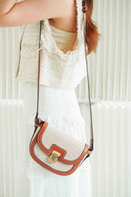 Pae Canvas Sling Bag with Brown Lining
