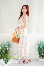 All Her Love Corset Maxi A-Line Floral Dress