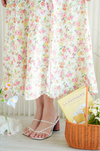 All Her Love Corset Maxi A-Line Floral Dress