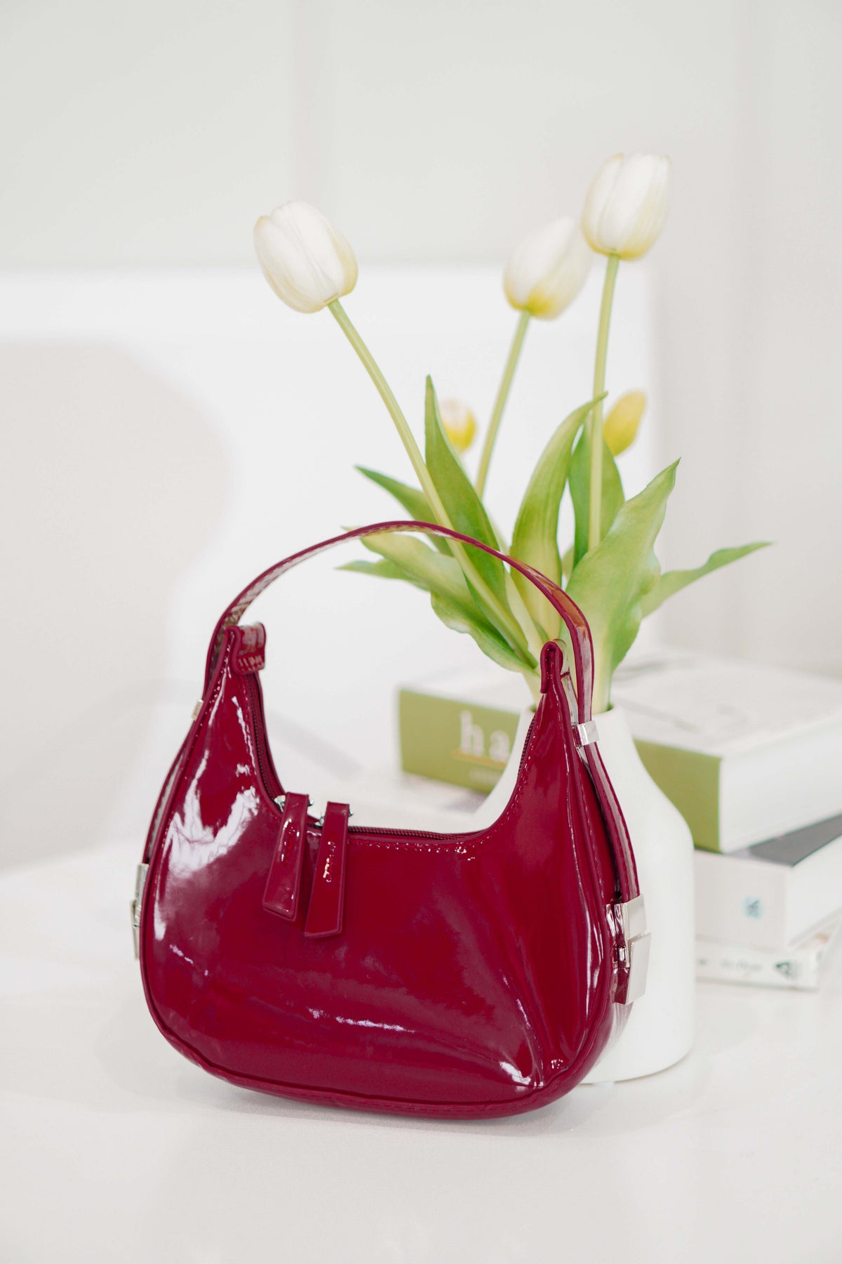 Cherry Pie Shoulder Bag in Red