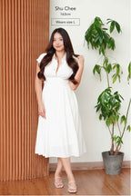 Claire Dress by Bash in White