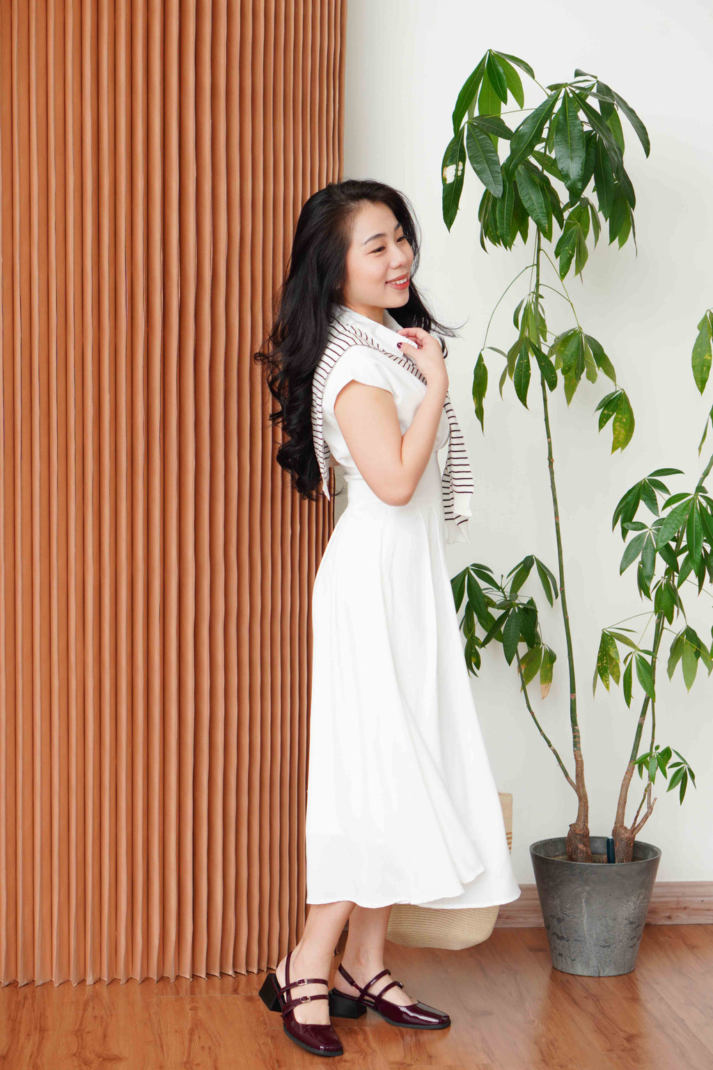 Claire Dress by Bash in White