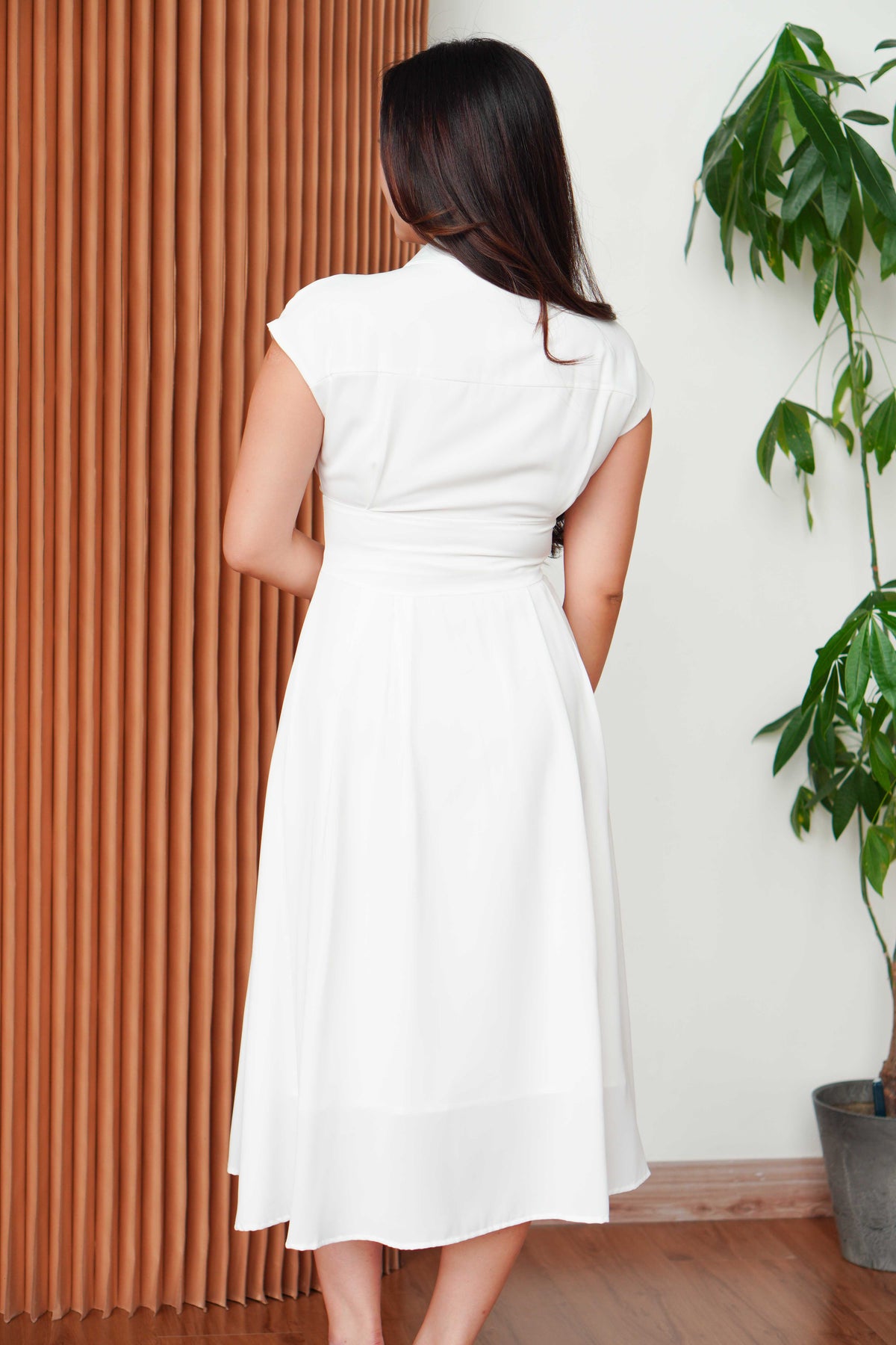 Claire Dress by Bash in White
