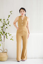 The Staple Vest By Bash in Biscoff