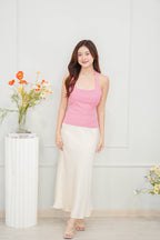 (BACKORDER) Erika Halter Top in Pink