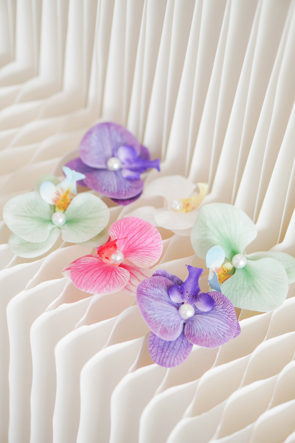 Orchid Flower Multifunction Clip