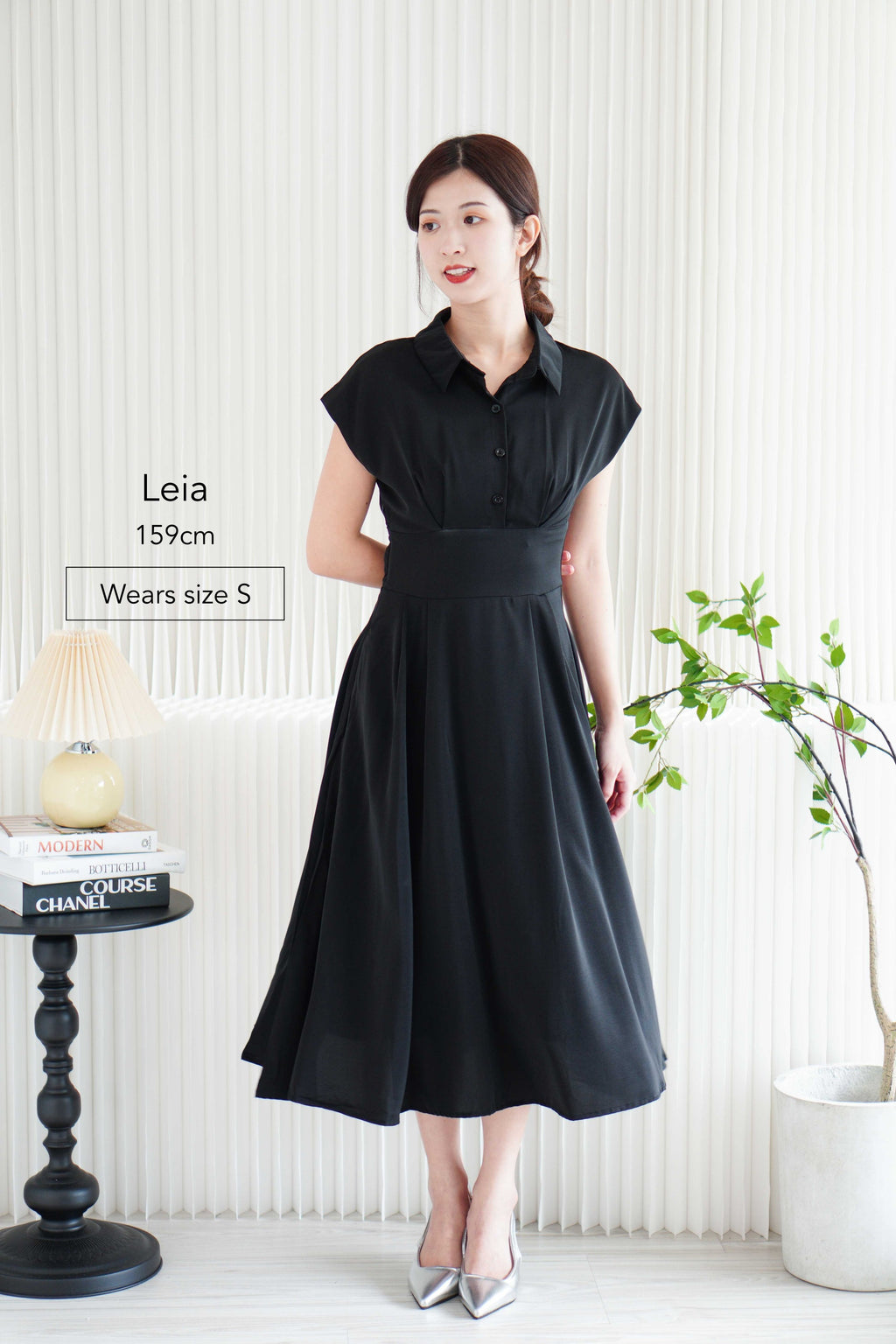 Claire Dress by Bash in Black