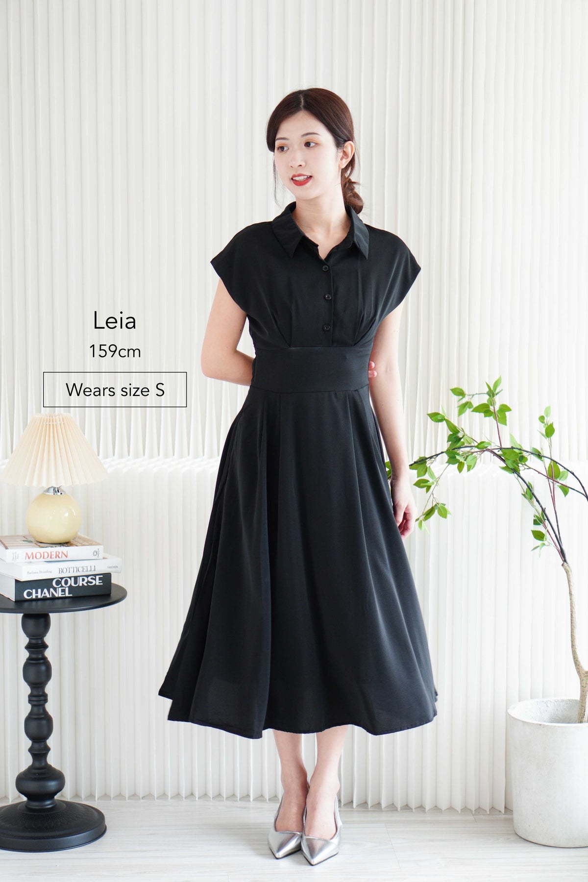 Claire Dress by Bash in Black