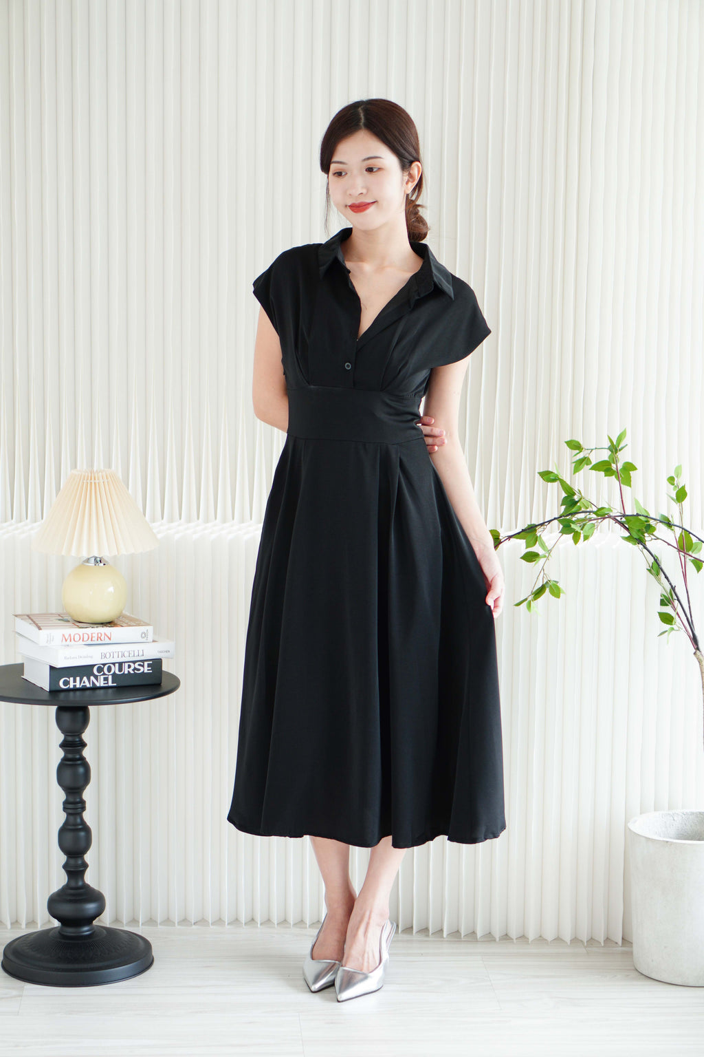 Claire Dress by Bash in Black