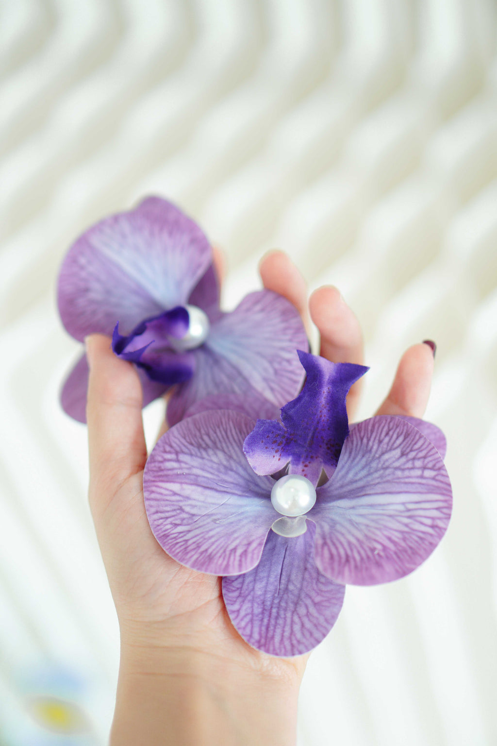 Orchid Flower Multifunction Clip