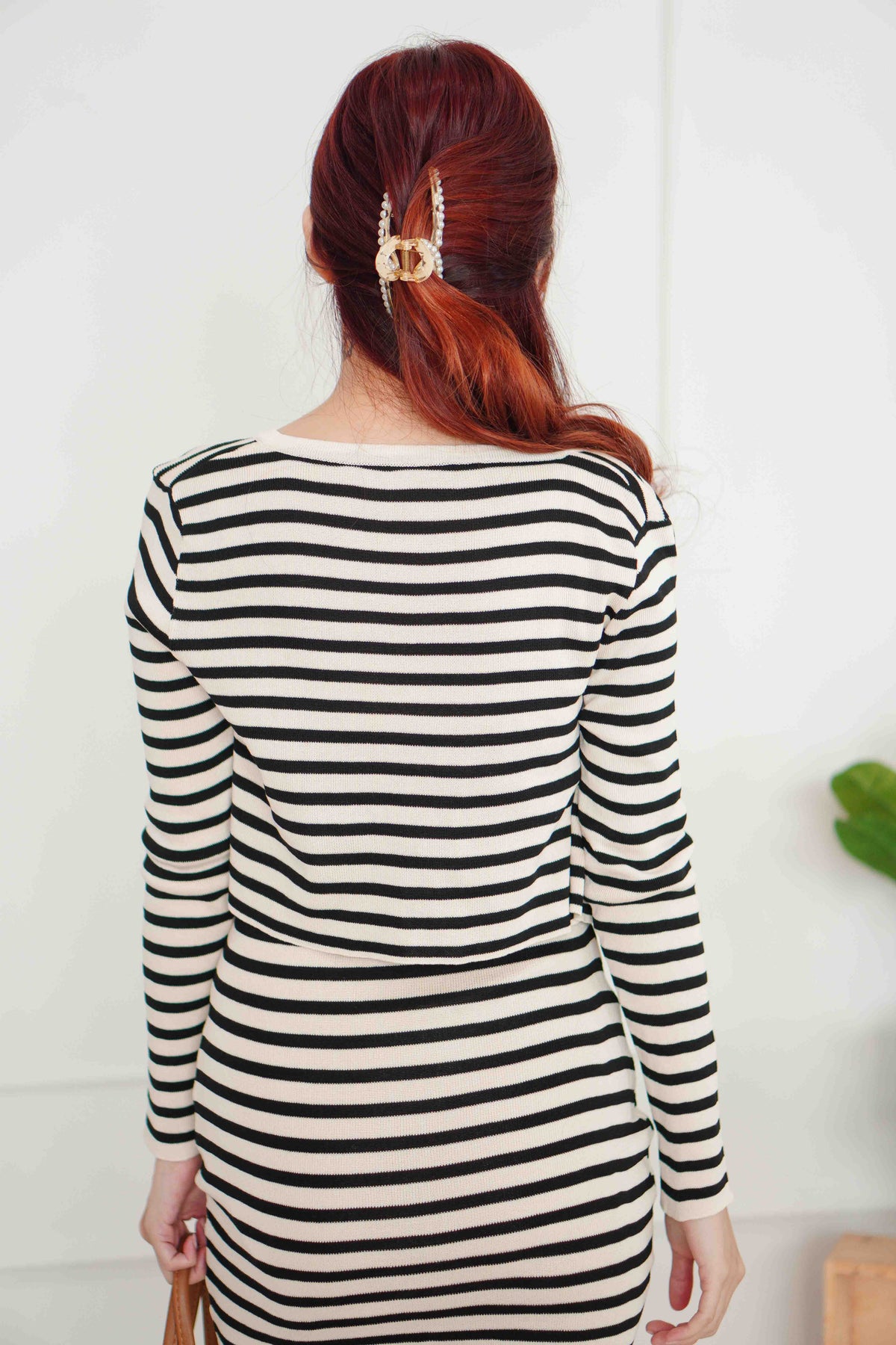 (BACKORDER) Dara Stripes 2 Piece Set Dress